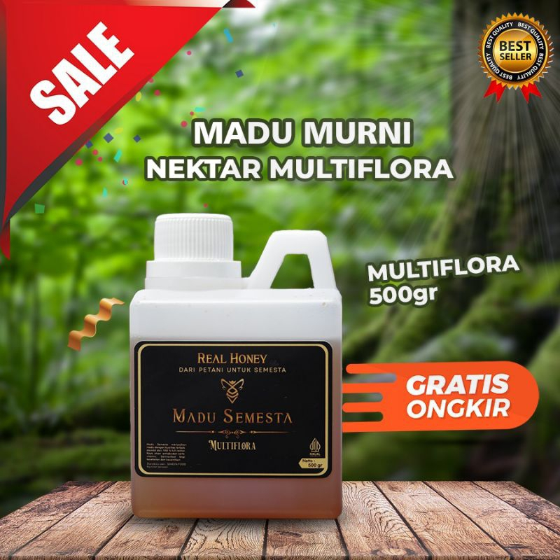 

Madu Semesta - Madu Multiflora Madu Murni 100% Asli - 500gram