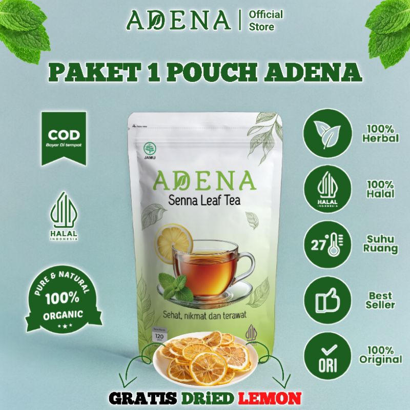 

ADENA DETOX Slimming Tea Melancarkan Sistem Usus Melancarkan BAB