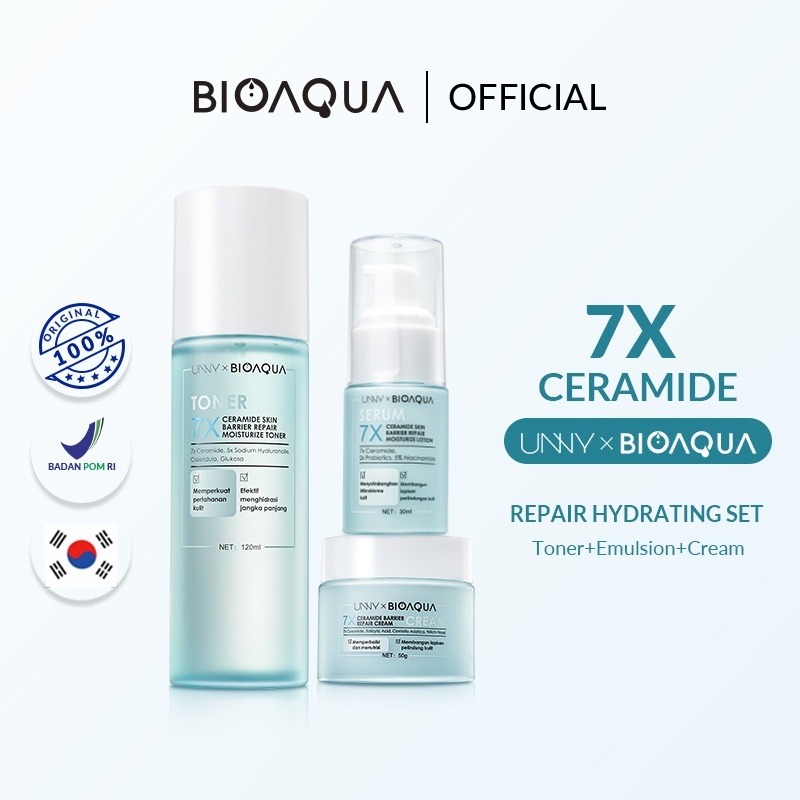 Unny x Bioaqua Toner 7x Ceramide Skin Barrier Repair 120 mL