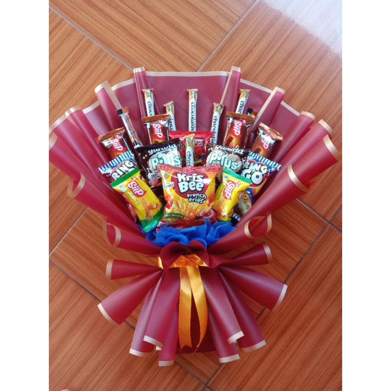

buket snack/buket wisuda/buket ultah