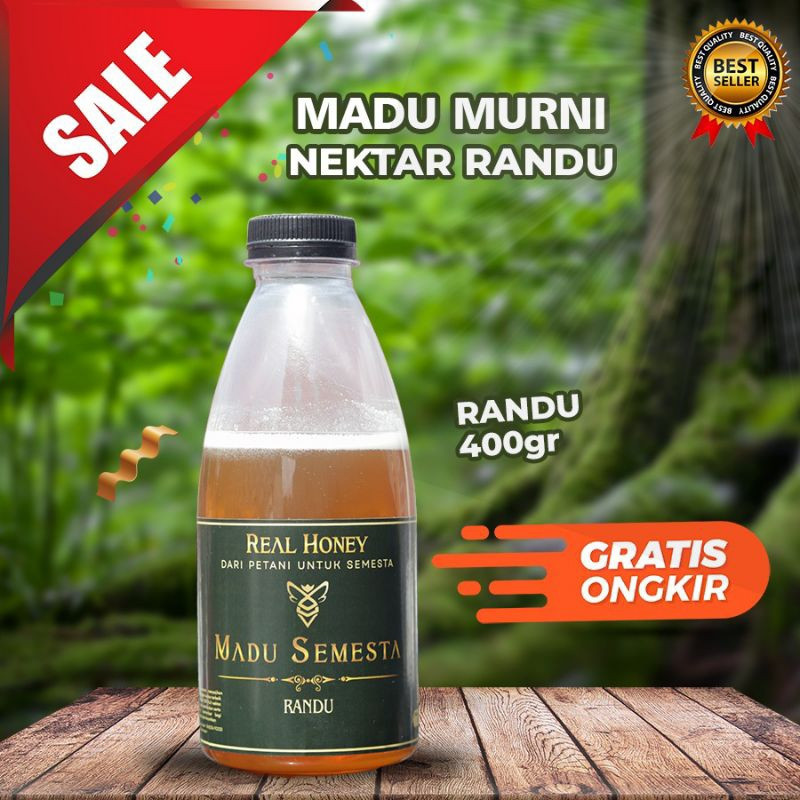 

Madu Semesta - Madu Murni Asli Nektar Randu - 400 gram