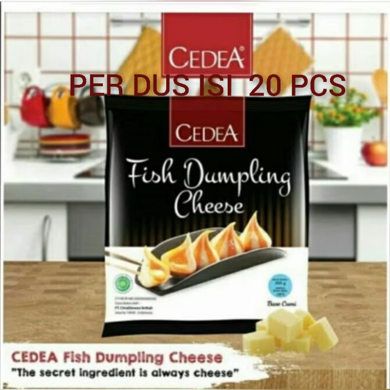 

Cedea Dumpling Cheese Dan Chicken 200grm Per Dus Isi 20 bks
