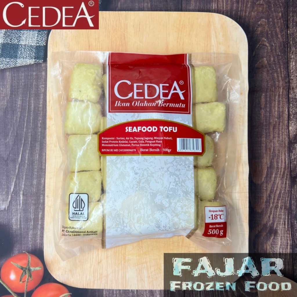 

CEDEA SEAFOOD TOFU 500gr | BASO IKAN BENTUK KOTAK | HOTPOT