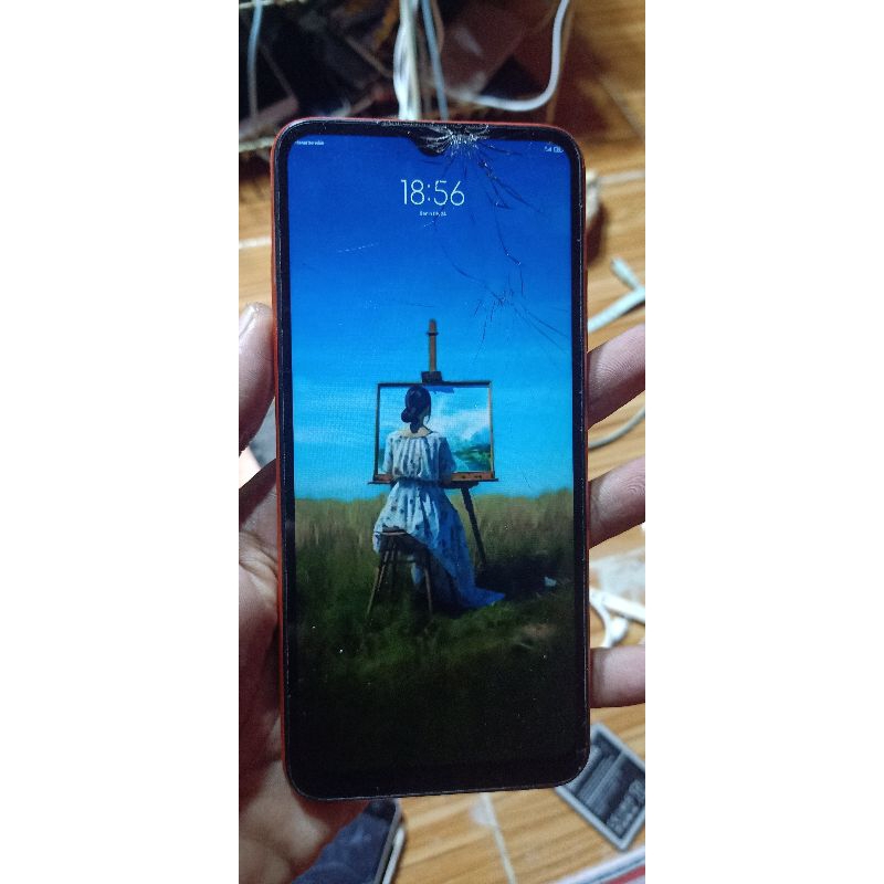 Redmi 9c Minus Lcd Mesin normal