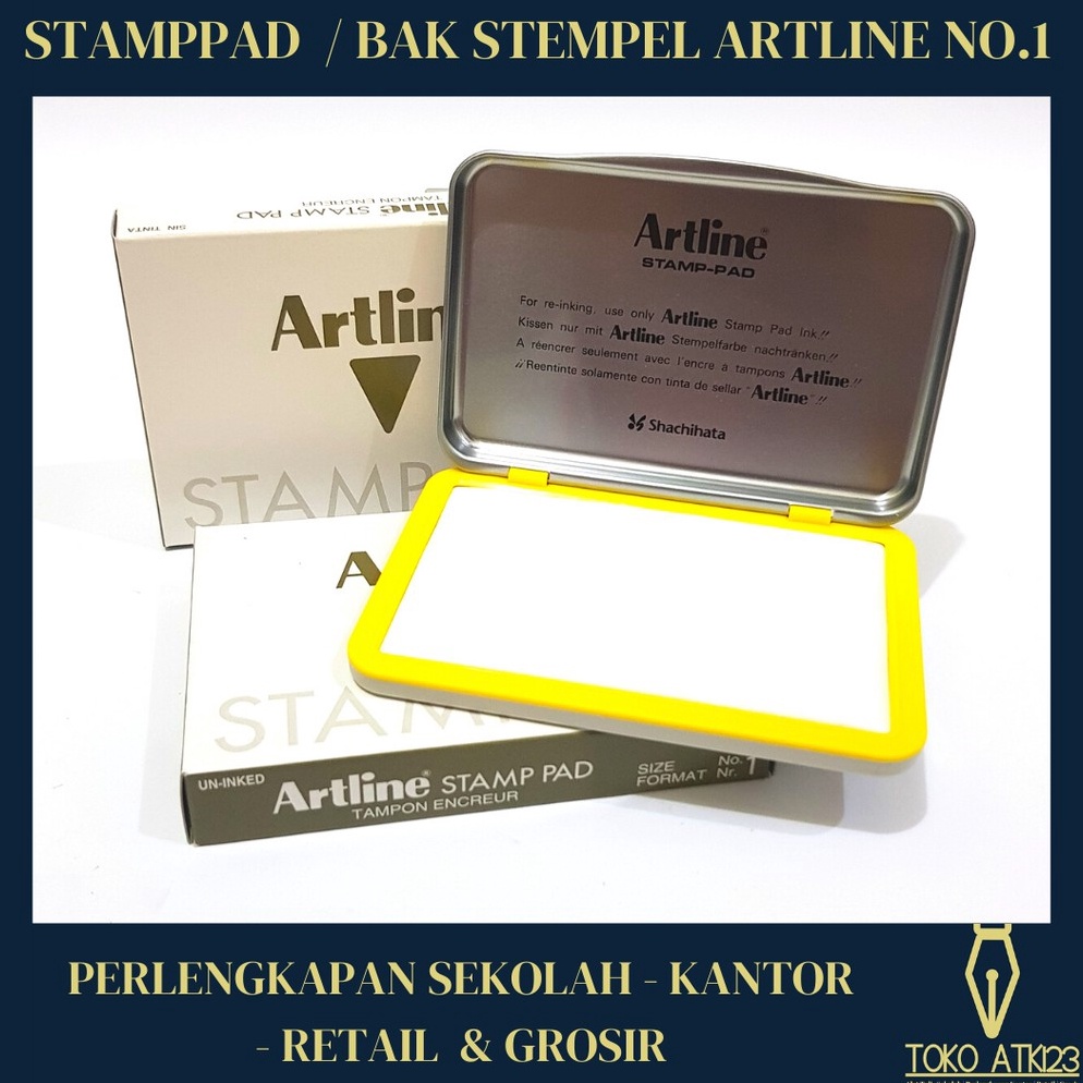

Bantalan Stempel Bak Stempel Stamppad Stainless Artline No 1 b U8N2