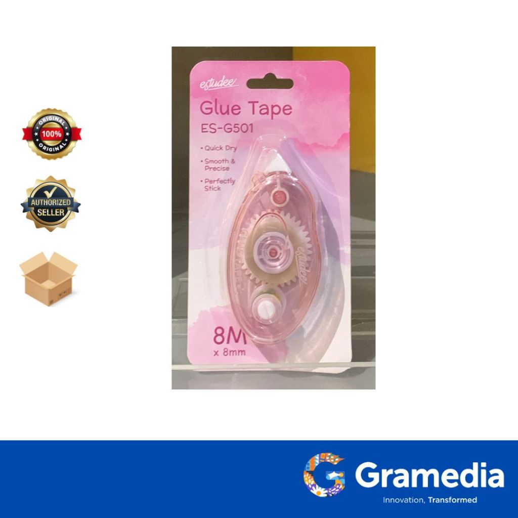 

Gramedia Surabaya -ESTUDEE GLUE TAPE PINK ES-G501