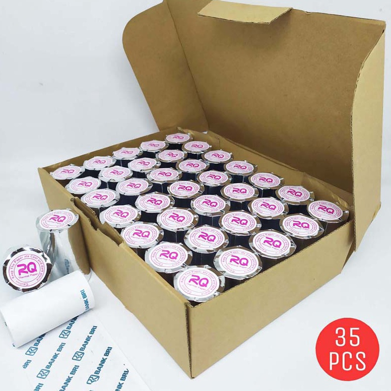 

KODE B78Q Kertas Thermal Struk Kasir Logo BRI 57 x 3 Coreless Premium
