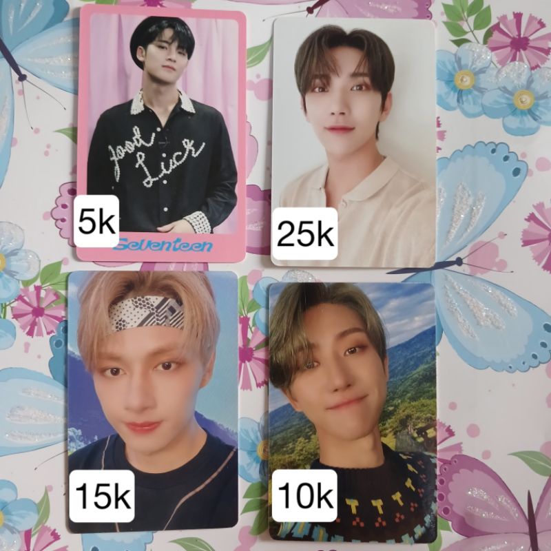 PHOTOCARD SEVENTEEN DICON 101 102 MINGYU JOSHUA JUN THE8