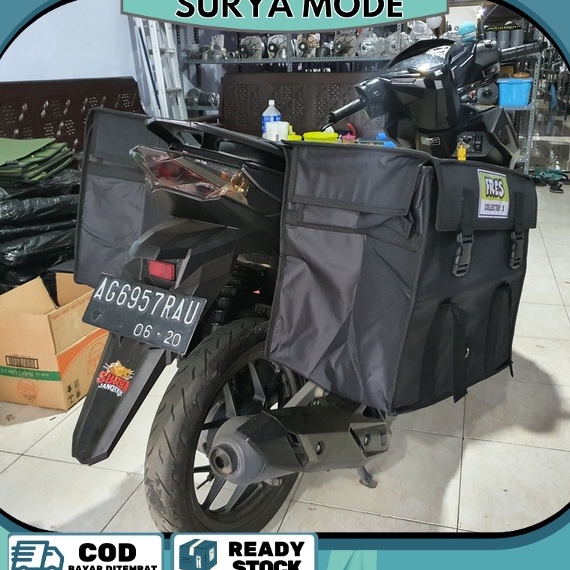 KODE T76A TAS KERANJANG MOTOR ANTI AIR TAS KURIR DELIVERY TAS KURIR JNE JNT