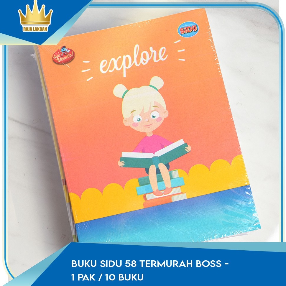 

Buku Sidu 58 Termurah Boss 1 Pak 1 Buku f I6P8