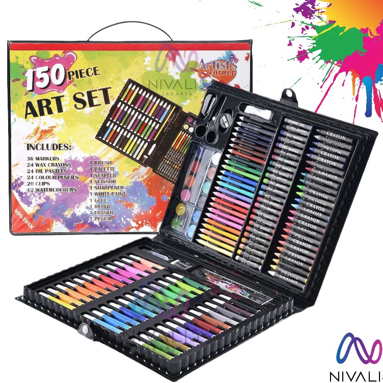 

NIVALIS JAKARTA ART SET 15 PCS CRAYON FULL SET 15PCS PERALATAN GAMBAR LUKIS PENSIL WARNA 1 SET COLOURING PENSIL x G2H7