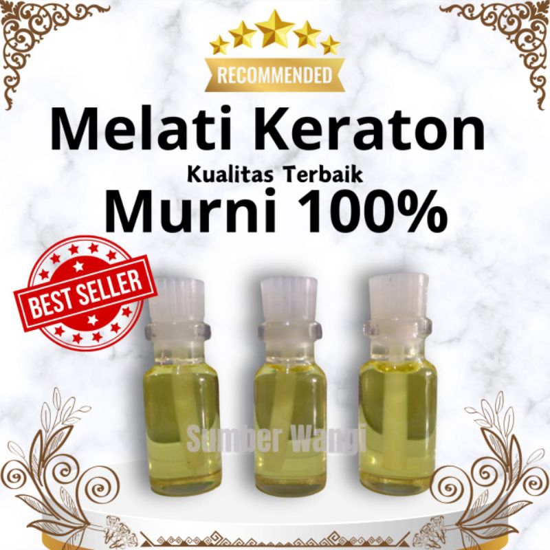 Minyak Wangi Melati Keraton Asli Ori Murni MELATI KERATON ORIGINAL Melati Keraton Murni isi 3ml
