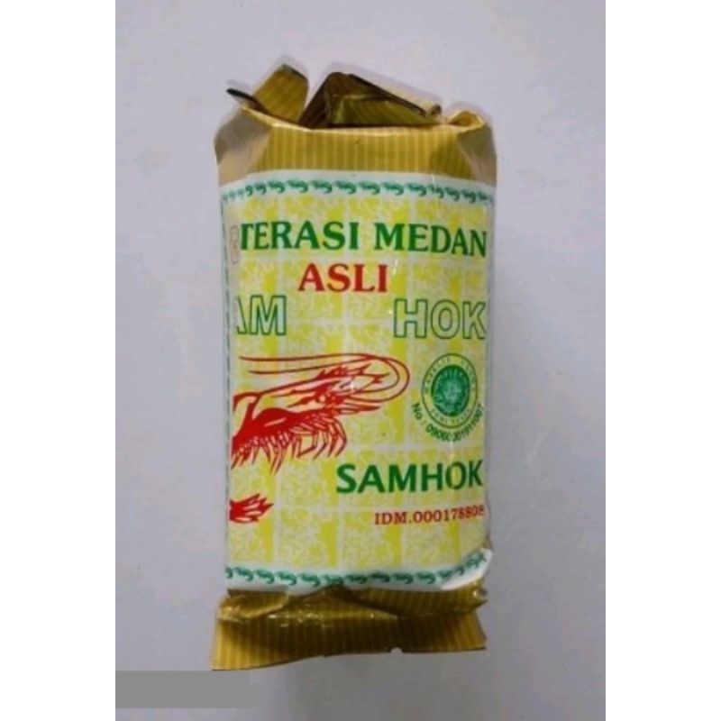 

Terasi Udang Medan SAMHOK Netto 150 Gram