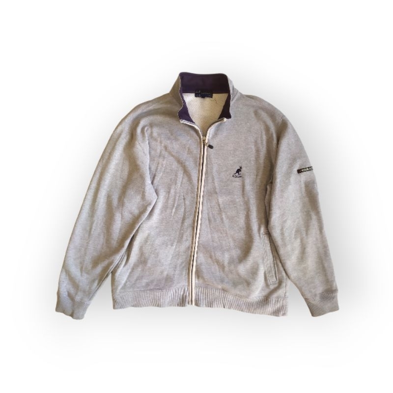 hoodie zipper kangol/tracktop kangol/jaket second/jaket pria wanita