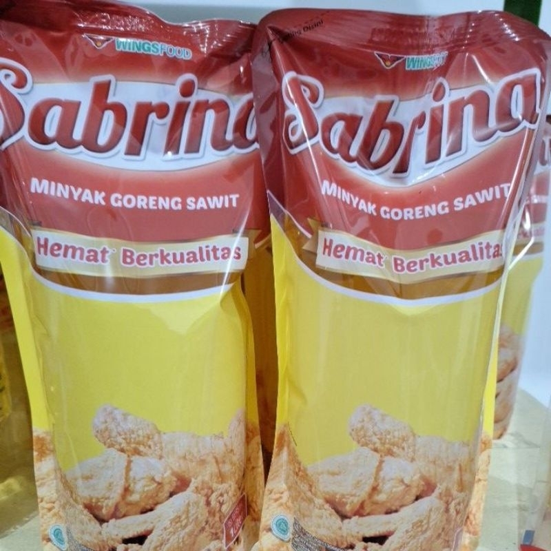 

Sabrina minyak goreng 1 liter