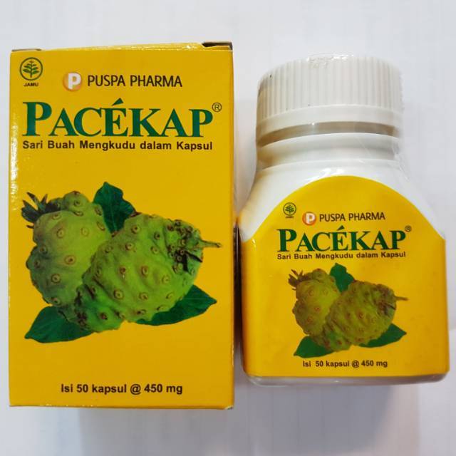 Pacekap sari buah mengkudu isi 50 kapsul