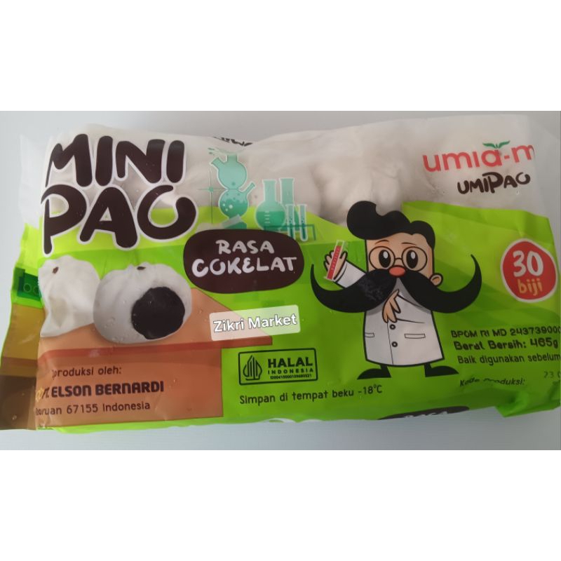 

Bernardi Minipao Umiami Rasa Cokelat 465g ( isi 30 )