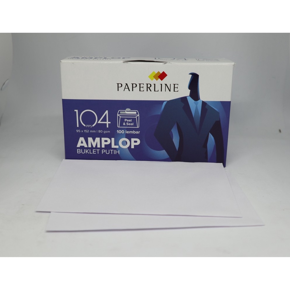 

5 Pak Amplop Paperline 14 Polos w P4D4