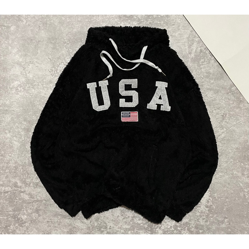 HOODIE USA SHERPA