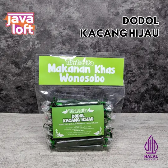 

Dodol Kacang Hijau Tumbasita Cemilan Dodol Rasa Kacang Hijau Khas Wonosobo