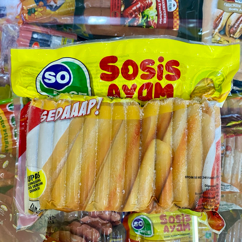 

So Nice Sedaaap Sosis Ayam Kombinasi 1kg