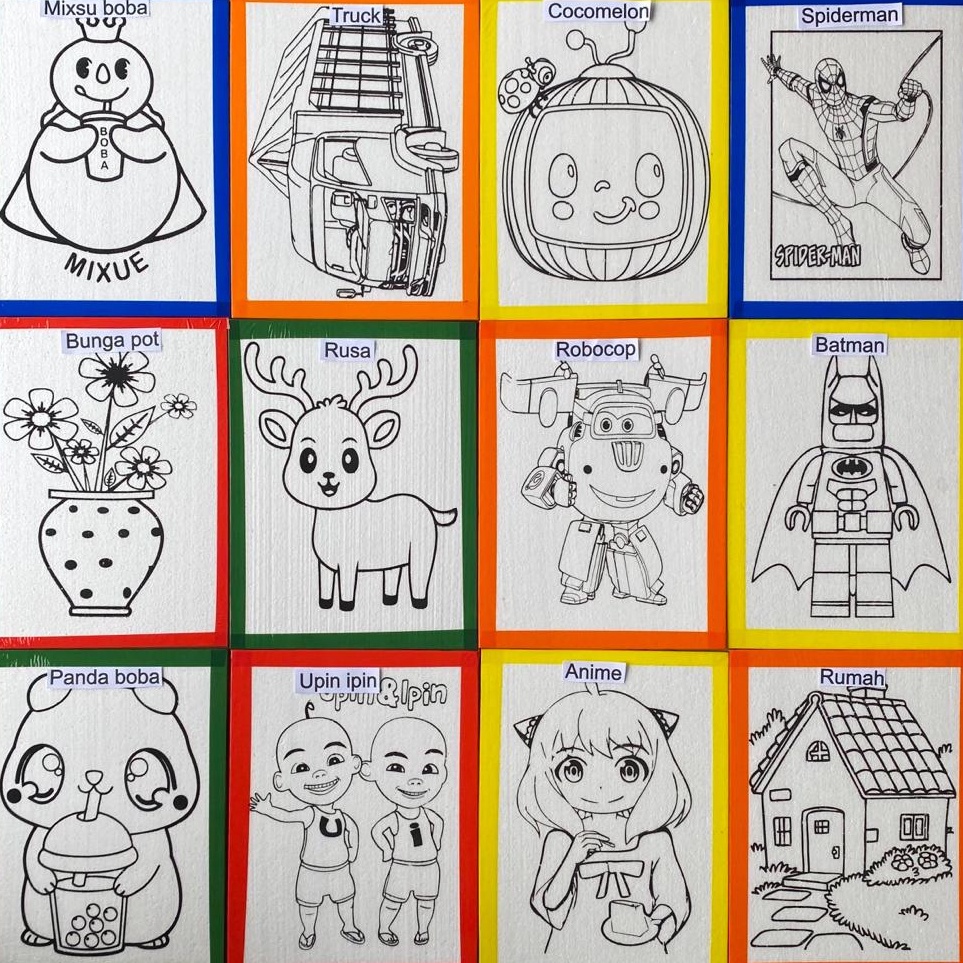 

Paket 1 styrofoam lukis ukuran 3x4 list lakban sterofoam gabus melukis mewarnai steropom termurah grosir gabus styrofoam lukis r L1V2