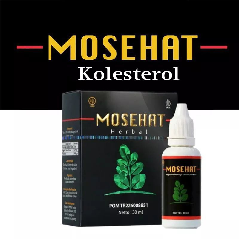 Mosehat  Solusi Alami untuk Kolesterol 30 ML