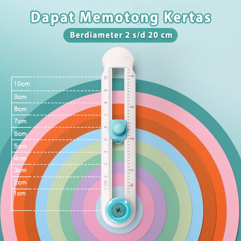 

Circle Cutter Premium 2 cm 2 cm 1 32 cm Pisau Alat Potong Kertas Sticker Bulat Lingkaran Bundar Kualitas Eksport u L1P7