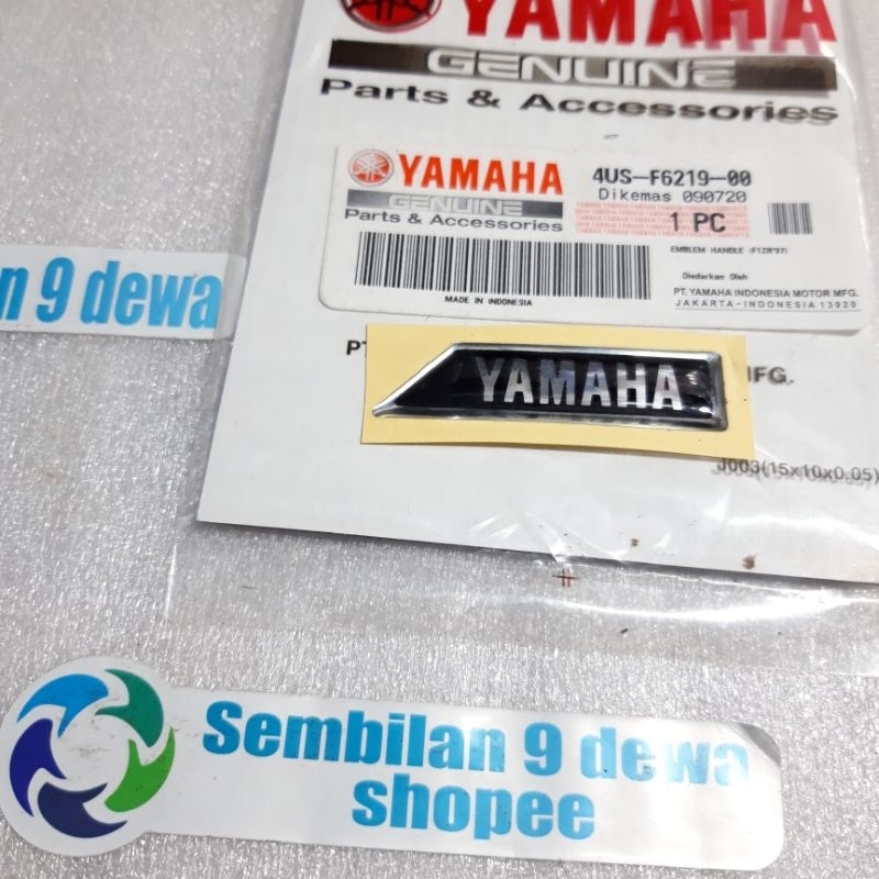 stiker timbul emblem yamaha speedometer fizr f1 f1zr FIZR F1ZR poswan original yamaha