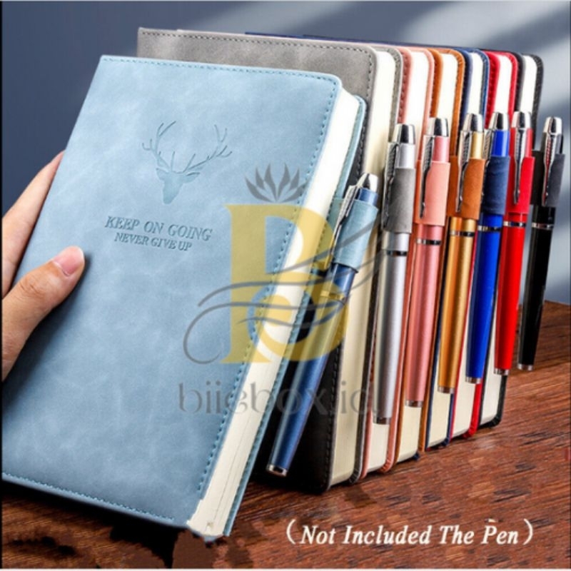 

Buku catatan harian notebook diary cover kulit 170 lembar A5 - TODDI CW-5025
