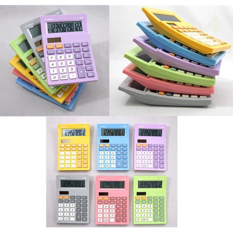 

CALCULATOR KALKULATOR CANON WARNA WARNI AS 12V r DU4