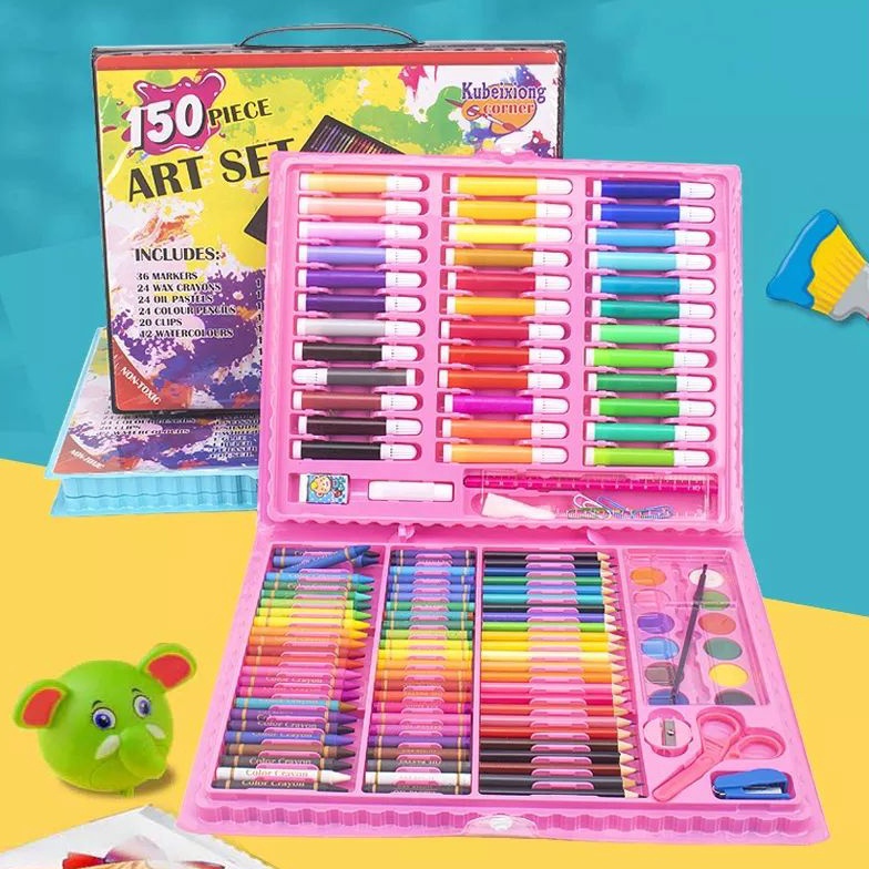 

Crayon Set 15 Pcs Pensil Warna Lengkap Alat Lukis Anak Crayon Anti Air c CX7
