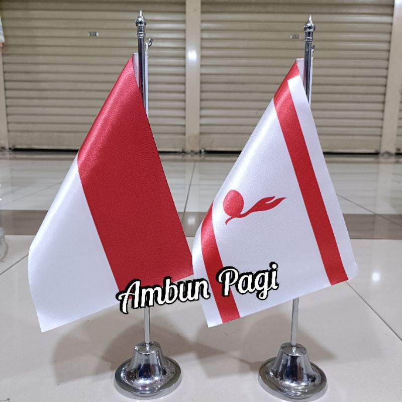 

best seller tiang stenlis meja+bendera sekolah bendera Pramuka+bendera Merah Putih