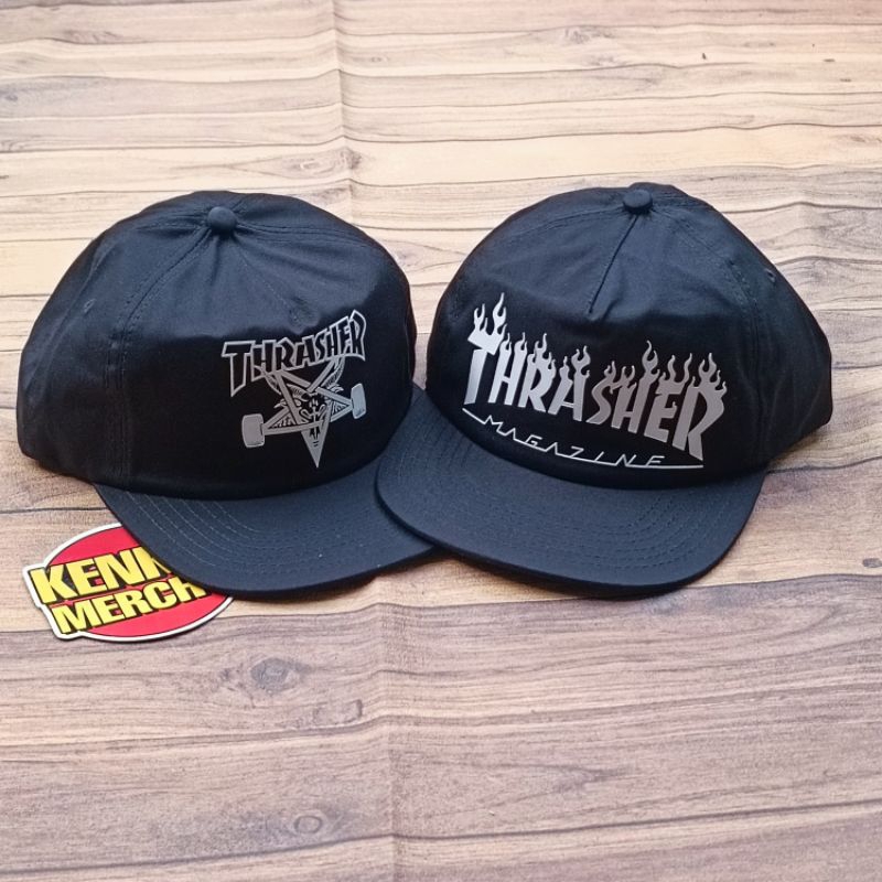 Topi / Snapback Thrasher magazine / v4ns / stu5sy