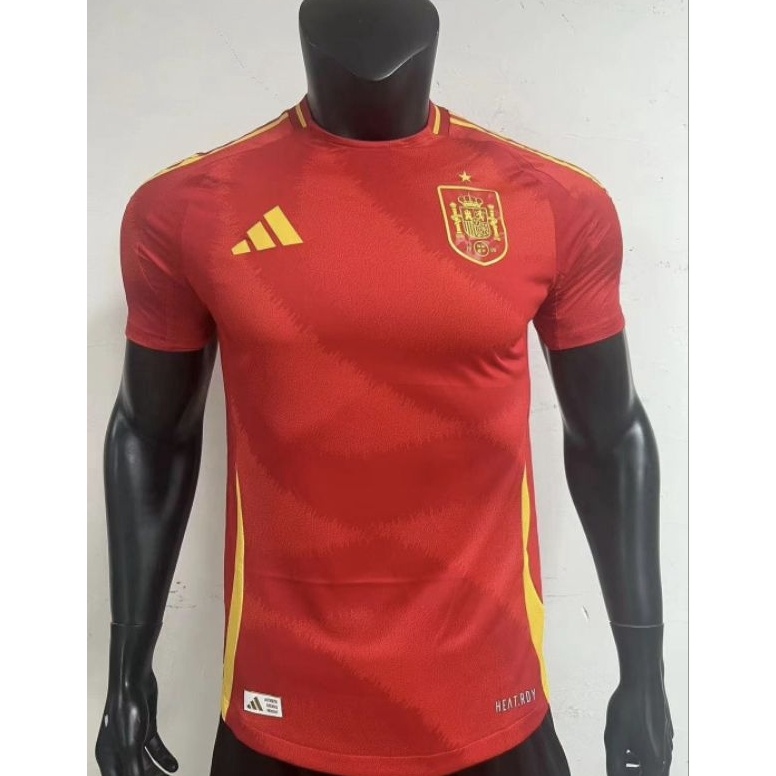 KODE W32H JERSEY BOLA SPANYOL HOME EURO 224 PI PLAYER ISSUE IMPORT