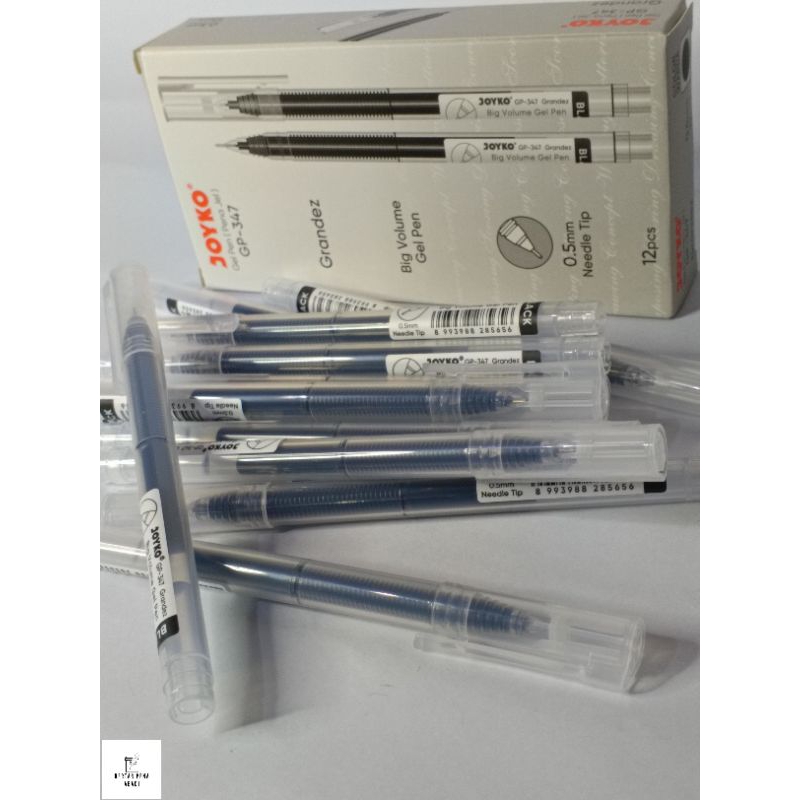 

Gel Pen Pulpen Pena Joyko GP-347 Grandez HITAM 0.5 mm