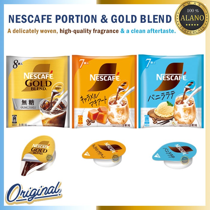 

Nescafe Portion & Gold Blend Original Japan