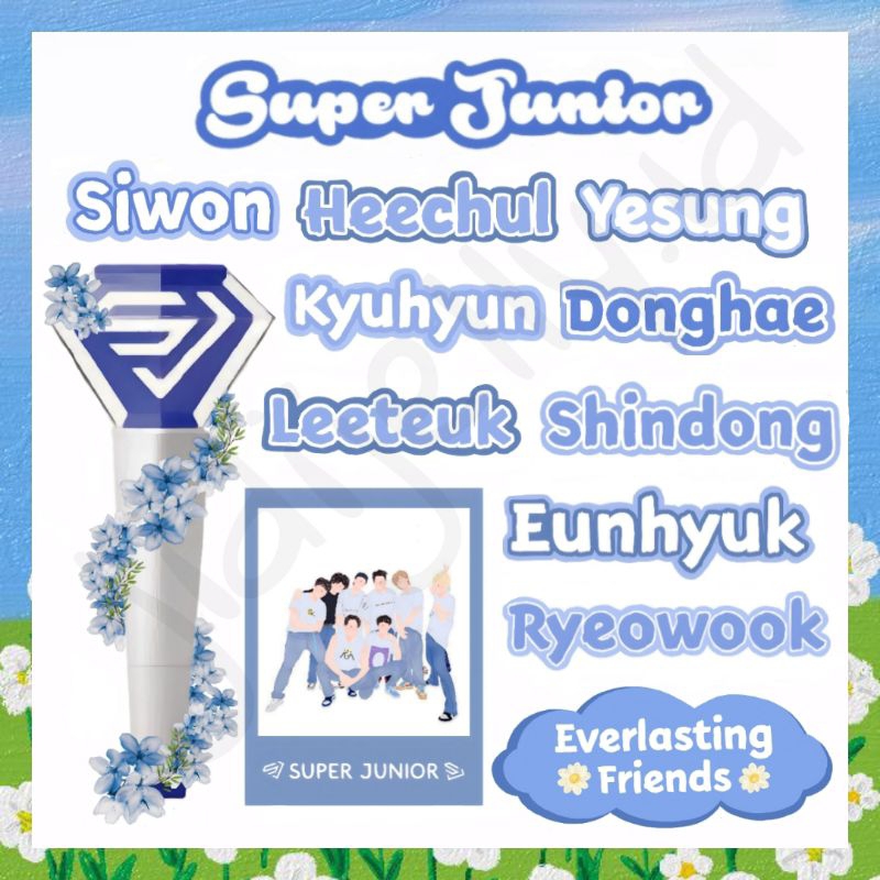 

Sticker SUPER JUNIOR Versi 2 (13 pcs) | Stiker Kpop SUJU Vinyl