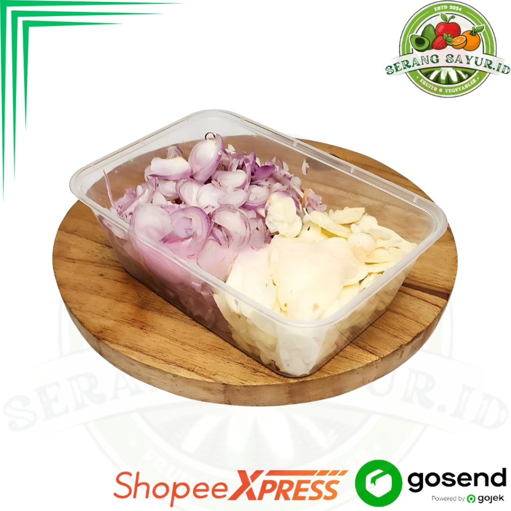 

BAWANG KUPAS IRIS MIX MERAH DAN PUTIH