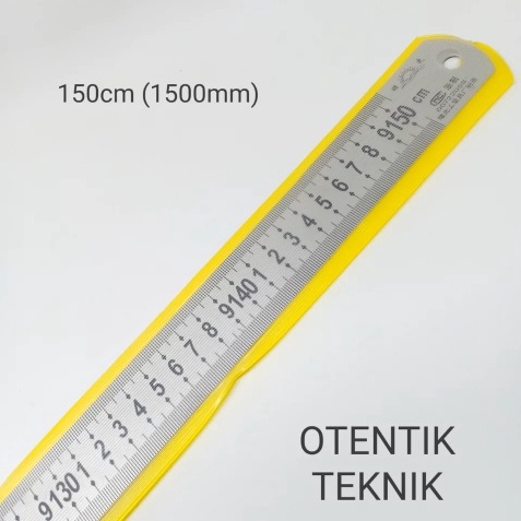 

PENGGARIS BESI 15 CM 15 MM 1 KOMA 5 METER STEEL RULER 6 INCH k J7S2