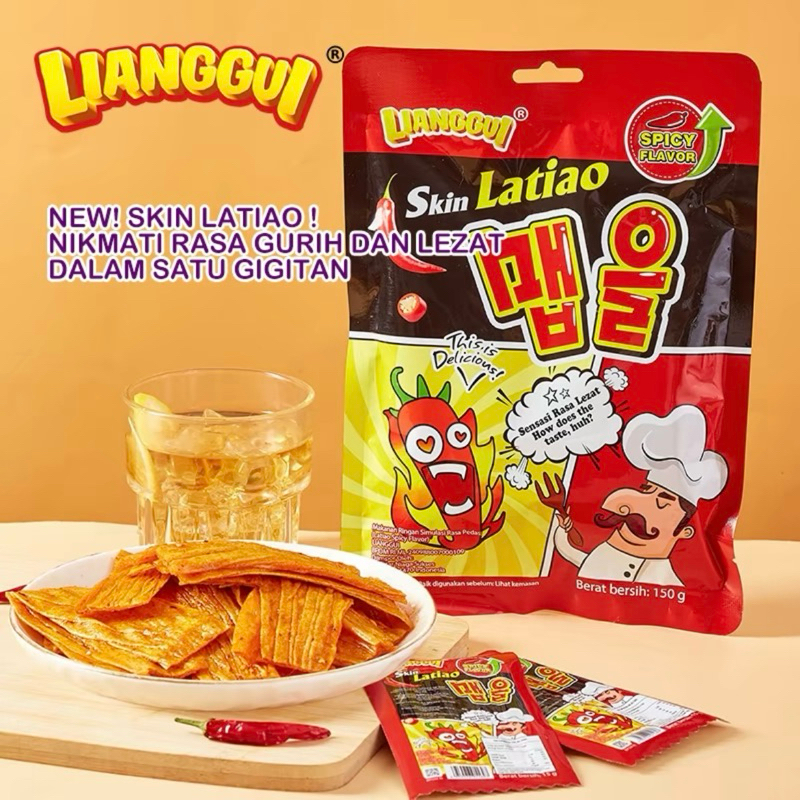 

HALAL - LIANGGUI LATIAO SKIN 150gram isi 10pcs