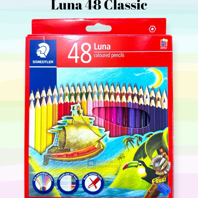 

Pensil Warna Staedler Luna Panjang 48 Classic n B4K5