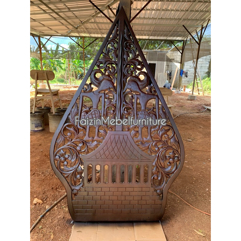 DEKORASI GUNUNGAN WAYANG