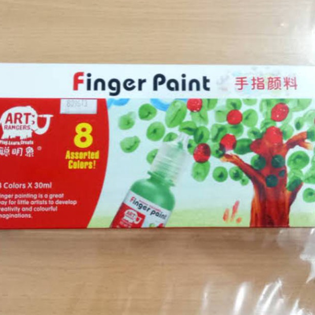 

KODE C74R FINGER PAINT ART RANGER ISI 8 WARNA