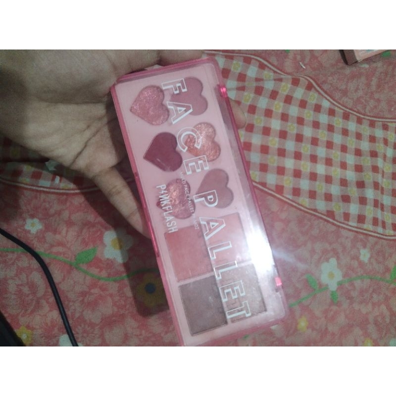 eyeshadow palette pinkflash shade 02 strawberry ice