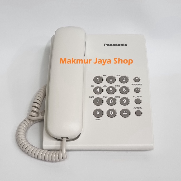 KODE I7J Telephone Kabel Panasonic KXTS5 white