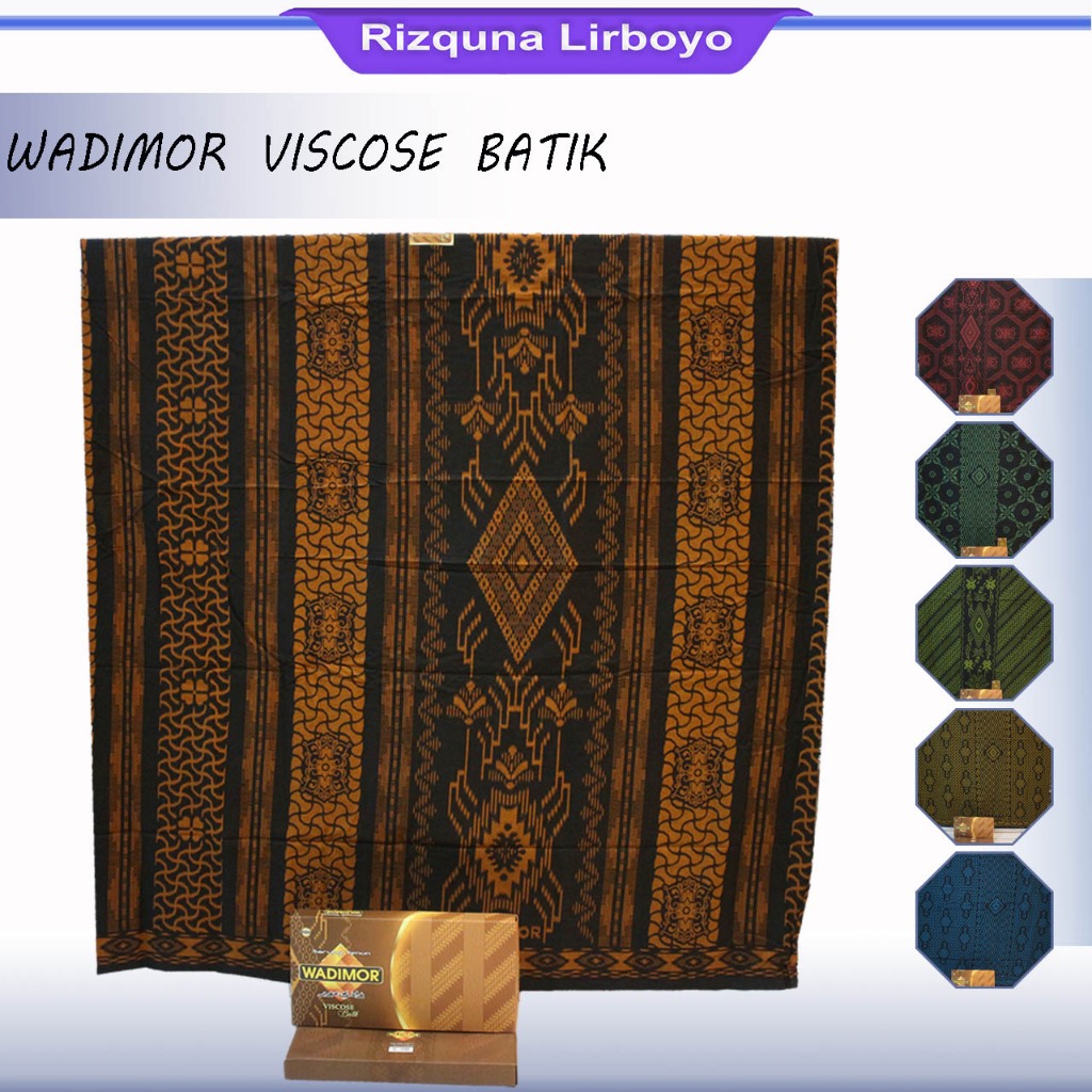sarung wadimor viscose batik Wadimor Sarung Tenun VISCOSE BATIK Fashion Santri