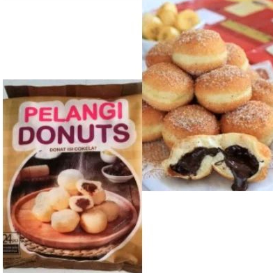 

Pelangi Donuts Coklat isi 24 pcs