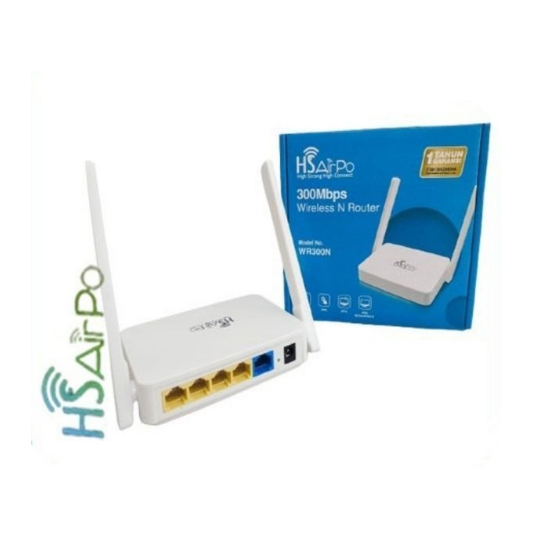 HSAIRPO WR300N WIRELESS ROUTER