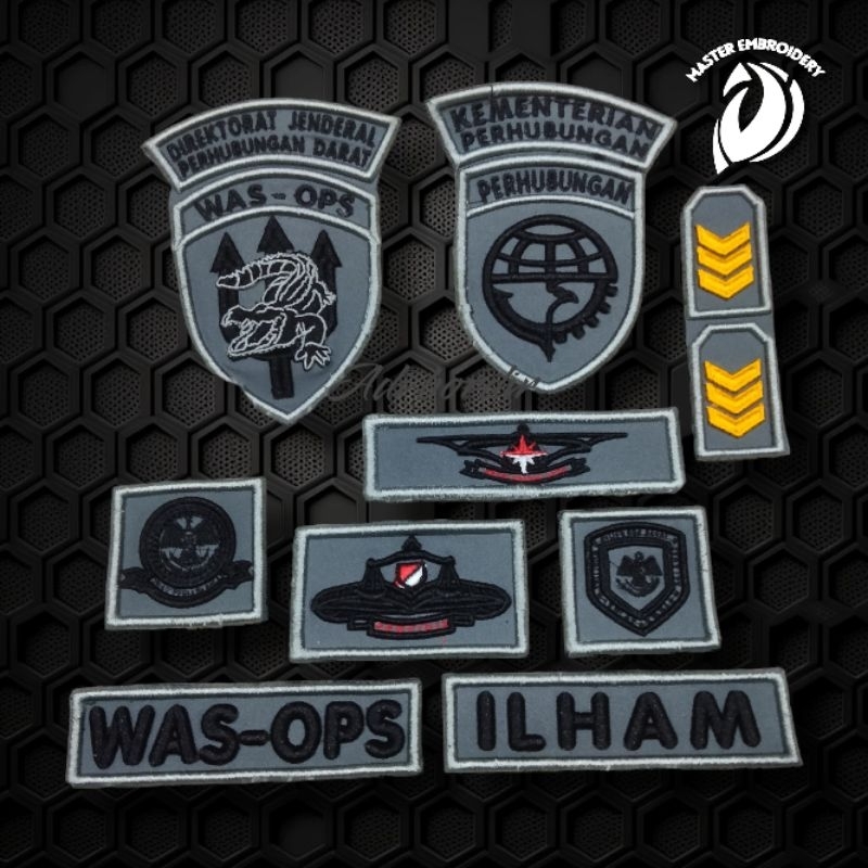 LOGO ATRIBUT WAS OPS DIREKTORAT JENDERAL PERHUBUNGAN DARAT TIMBUL 3D